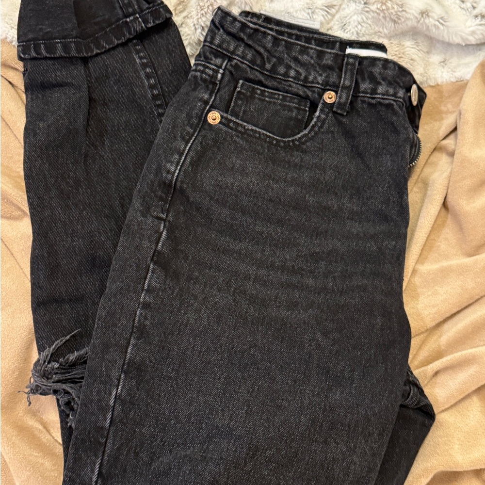 Zara Black Straight Leg Women's Jeans